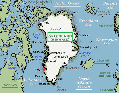 Greenland Map